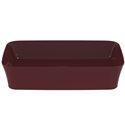 Vasque Ipalyss Grenade 55x38 cm sans trop plein et sans plage de robinetterie