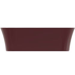 Vasque Ipalyss Grenade 55x38 cm sans trop plein et sans plage de robinetterie