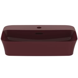 Vasque Ipalyss Grenade 55x38 cm avec trop plein et avec plage de robinetterie
