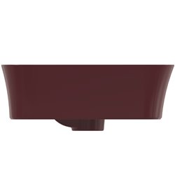 Vasque Ipalyss Grenade 55x38 cm avec trop plein et avec plage de robinetterie