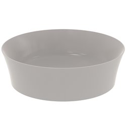 Vasque Ipalyss Ciment Ø40 cm sans trop plein et sans plage de robinetterie