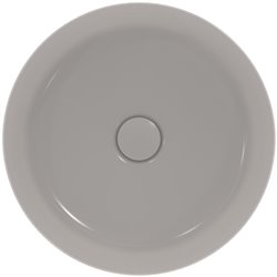 Vasque Ipalyss Ciment Ø40 cm sans trop plein et sans plage de robinetterie