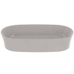 Vasque Ipalyss Ciment 60x38 cm sans trop plein et sans plage de robinetterie
