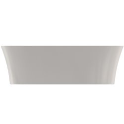 Vasque Ipalyss Ciment 60x38 cm sans trop plein et sans plage de robinetterie