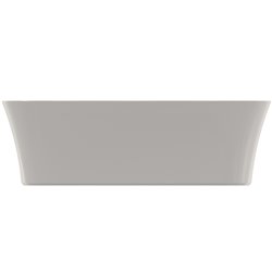 Vasque Ipalyss Ciment 55x38 cm sans trop plein et sans plage de robinetterie