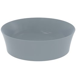 Vasque Ipalyss Bleu Poudré Ø40 cm sans trop plein et sans plage de robinetterie