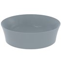 Vasque Ipalyss Bleu Poudré Ø40 cm sans trop plein et sans plage de robinetterie
