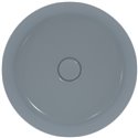 Vasque Ipalyss Bleu Poudré Ø40 cm sans trop plein et sans plage de robinetterie