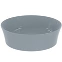 Vasque Ipalyss Bleu Poudré Ø40 cm sans trop plein et sans plage de robinetterie