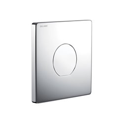 Plaque de commande avec Boîtier d'encastrement Métal chromé Simple touche