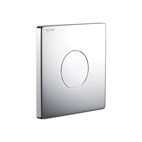 Plaque de commande avec Boîtier d'encastrement Métal chromé Simple touche