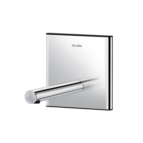 Robinet de lavabo encastrable avec Boîtier d'encastrement Poli brillant Sur secteur Bec L190 mm