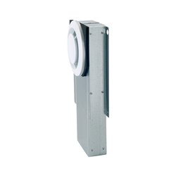 Bouche fixe Ø125 mm Manchon coudé