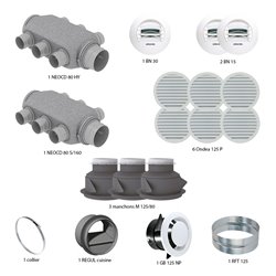 Kit accessoires Optimocosy HR pour réseau pieuvre