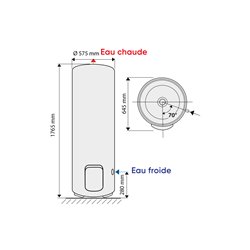 THERMO PLONGEUR 12 V/150W chauffe eau à résistance -thermoplongeur