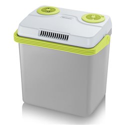 Glacière électrique 2925 25 Litres grise et verte