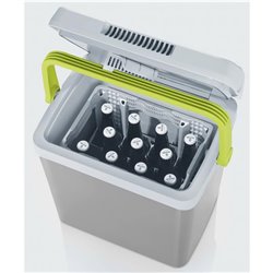 Glacière électrique 2925 25 Litres grise et verte