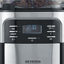 Cafetière filtre avec broyeur 4810 avec broyeur à grains noir et inox