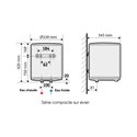 Chauffe eau Petite capacité 50 Litres étroit sur évier