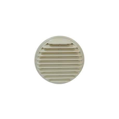 Entrée/sortie d'air murale beige Ø165 mm