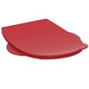 Abattant WC Contour 21 Rouge ergonomique
