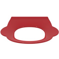 Abattant WC Contour 21 Rouge ergonomique