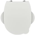 Abattant WC Contour 21 Blanc brillant ergonomique