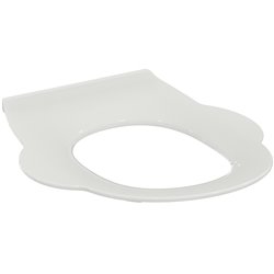 Abattant WC Contour 21 Blanc brillant ergonomique