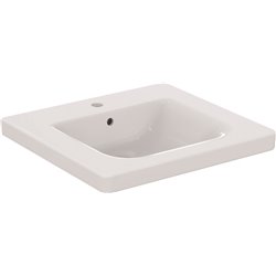 Lavabo-plan Sanis Freedom 60x55,5 cm avec trop-plein