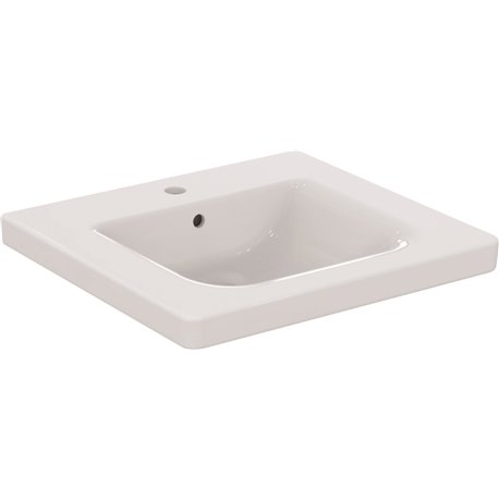 Lavabo-plan Sanis Freedom 60x55,5 cm avec trop-plein