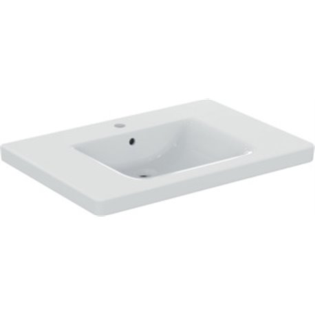 Lavabo-plan Sanis Freedom 80x55,5 cm avec trop-plein