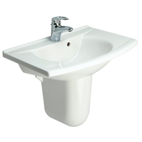Lavabo Matura 65x50 cm avec trop-plein Lavabo Matura 65x50 cm avec trop-plein