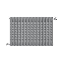 Radiateur eau chaude Lamella Hauteur 400 épaisseur 120, 397x2104x120 mm 2576 Watts