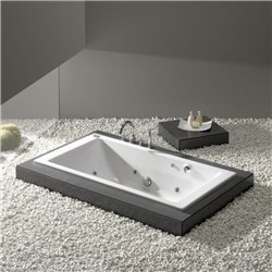 Baignoire balneo Vythos biplace 170x80 cm Tonic