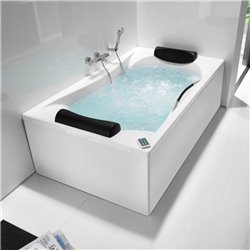 Baignoire balneo BeCool biplace 190x110 cm Total Premium