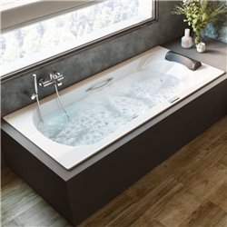Baignoire balneo BeCool monoplace 190x90 cm Total