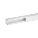 Lot de 2 m de goulotte de distribution non cloisonnable TA-E 25x30 mm 1 compartiment blanche