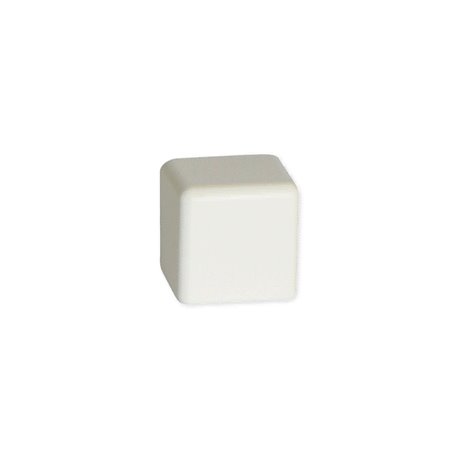 Lot de 20 embouts pour TA-E 15x17 mm blanc