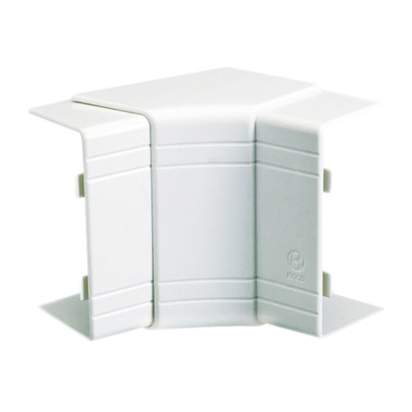 Angle intérieur variable de 70 à 120° pour TA-E 40x40 mm blanc Angle intérieur variable de 70 à 120° pour TA-E 40x40 mm blanc