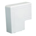 Lot de 20 angles plats pour TA-E 25x30 mm blanc