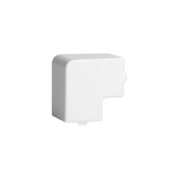 Angle plat pour TA-E 40x40 mm blanc
