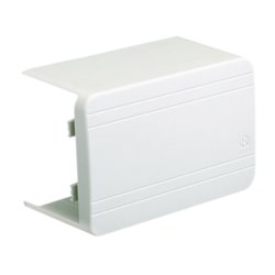 Lot de 10 tés de dérivation pour TA-E 40x40 mm blanc