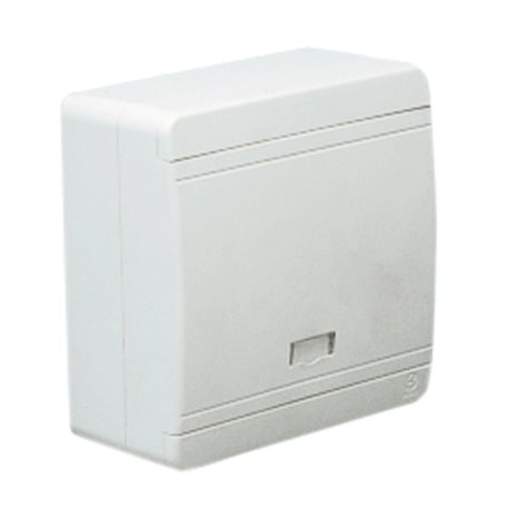 Lot de 4 boîtes de dérivation TA-E TA-S TA-G 25x30 40x40 60x40 80x40 100x40 120x40 mm blanc