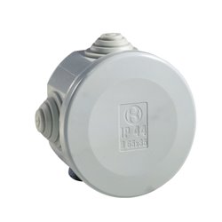 Boîte de dérivation étanche Pico diam. 60 Prof. 35 grise à tétines IP55 960°C
