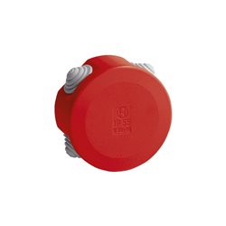 Lot de 50 boîtes de dérivation étanches Pico diam. 80 Prof. 40 rouge à tétines IP55 960°C