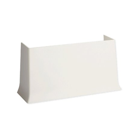 Cornet d'épanouissement bas pour Tecnica-GTL 250x65 mm blanc