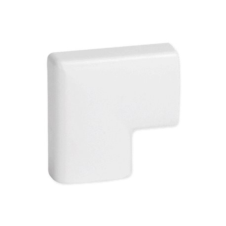 Angle plat pour Optima TM 32x12,5 mm blanc