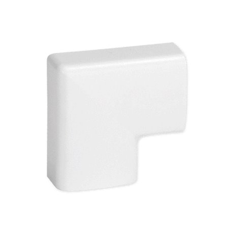 Angle plat pour Optima TM 34x16 mm blanc