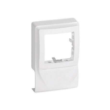 Boîtier simple pour appareillage AlreaTM sur Optima TM 34x16 mm blanc
