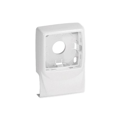 Lot de 2 boîtiers simples pour appareillage saillie LegrandTM sur Optima TM 34x16 mm blanc Lot de 2 boîtiers simples pour appareillage saillie LegrandTM sur Optima TM 34x16 mm blanc